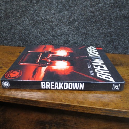 Paramount Presents 26 Breakdown 1997 Blu-Ray Slipcover Kurt Russell Thriller - 第 3/4 張圖片