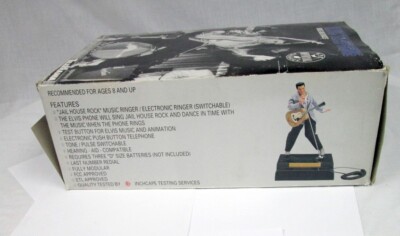 エルビス　プレスリー電話 Elvis Presley Telephone Sings & Dances Limited Edition