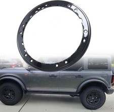 1x Bead Lock Wheel Trim Rings Kit Fit For 2021-2025 Ford Bronco Stylish Upgrade
