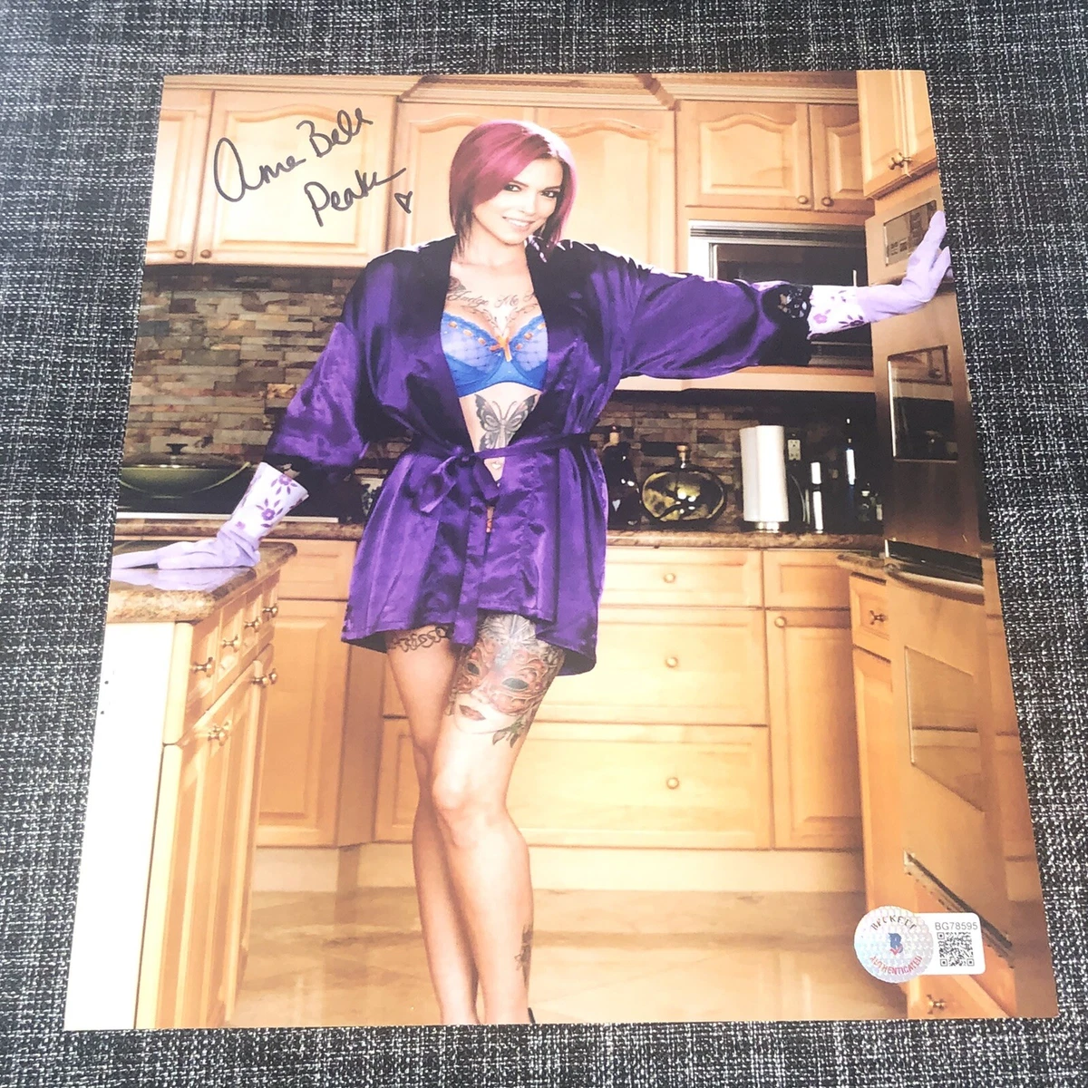 Ceel Pek Porne - ANNA BELL PEAKS SIGNED AUTOGRAPH 8X10 PHOTO XXX PORN ADULT ACTRESS BECKETT  COA | eBay