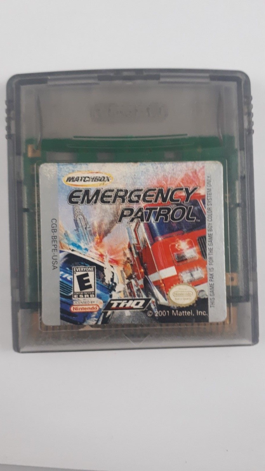 Matchbox Emergency Patrol (Nintendo Game Boy Color, GBC 2001) Game only Tested 785138320885 eBay