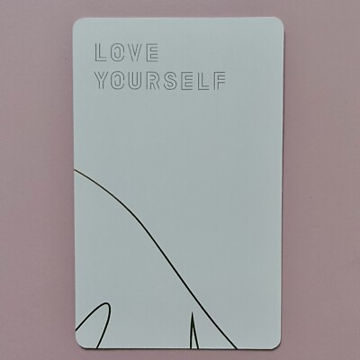 BTS RM Love Yourself Her O single photocard. Bangtan, Namjoon ARMY