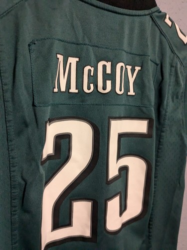 Nike Philadelphia Eagles LeSean McCoy #25 NFL Jersey Youth Size Medium Green M - Picture 8 of 8