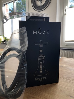 Moze Breeze Two Wavy Yellow - NEU & OVP Mit Schlauch, Mundstückverlängerung