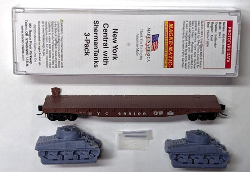 MTL Micro-Trains 04552041 45041 New York Central NYC 499109 coche plano con tanques | Zustand: New