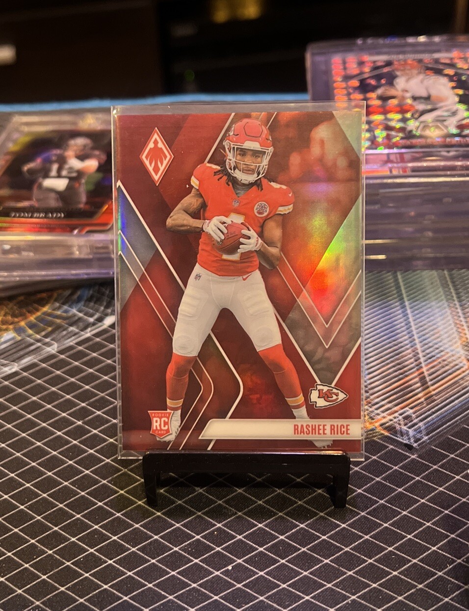 Rashee Rice - 2023 Phoenix Prizm RED /250 Card No. 112 SSP (RC) CHIEFS Mint