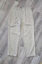 Vintage Callaway Golf Pants Slacks Men's Size 40Wx34L Pleated Loose Fitting