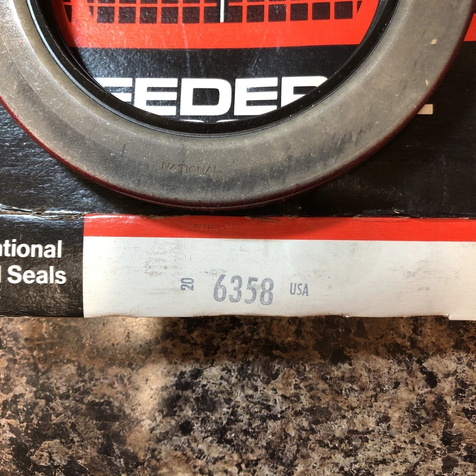 Sello de rueda Federal Mogul National 6358 para GM, camionetas Chevy 1954-2005 🇺🇸 Foto 2 de 4