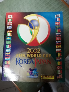 PANINI ALBUM "KOREA JAPAN 2002" CON 10 FIGURINE (A962)