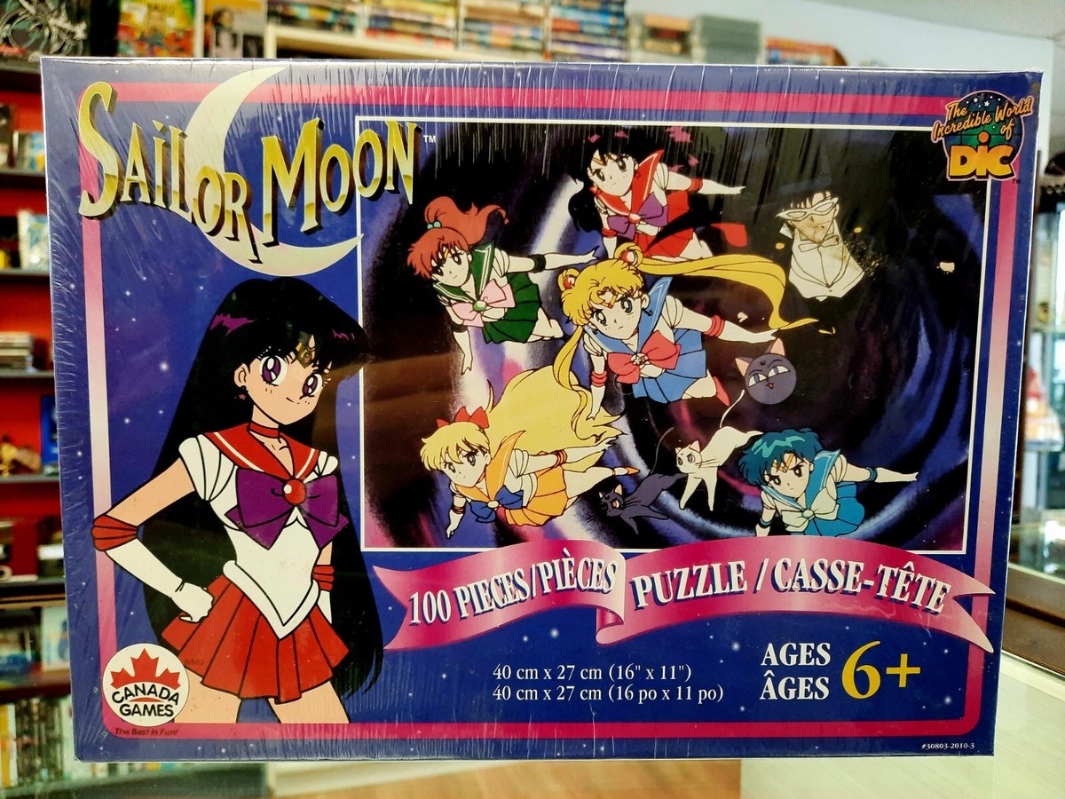 Sailor Moon Puzzle 100 Pieces (SEALED🔥1996🔥RARE)