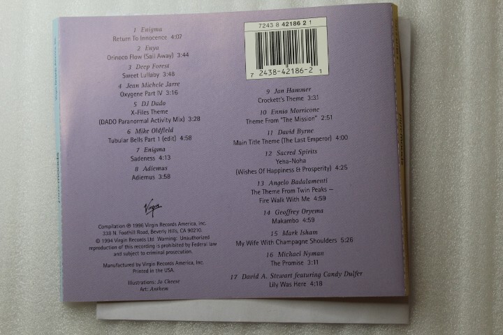 Pure Moods Vol 1 CD Electronic, Jazz, Rock, Folk, World
