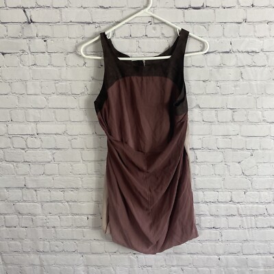 NICOLAS & MARK Silk Ombré Pink TANK TOP