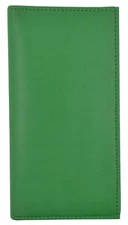 Basic Checkbook Cover GREEN NEW