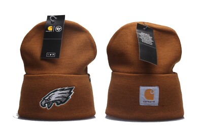 Carhartt '47 Beanie Philadelphia Eagles Adult Knit Hat Cap NWT