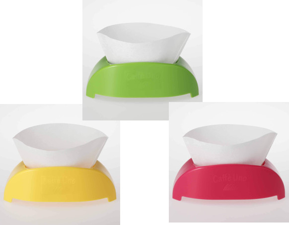 Kalita Coffee Dedicated 1 Cup Short Cafe Dripper Uno Colorful 3 Colors JAPAN NEW