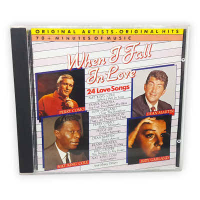 When I Fall in 24 Love Songs CD Sampler Peggy Lee Tony Bennett Judy Garland 1988