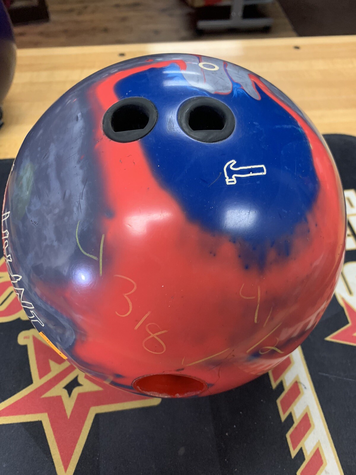 Used Hammer Infamous Bowling Ball 15lbs eBay