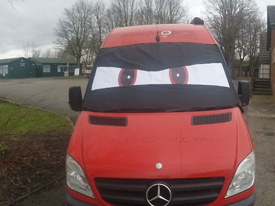 Comfortz VW Crafter / Mercedes Sprinter Customised Thermal Windscreen