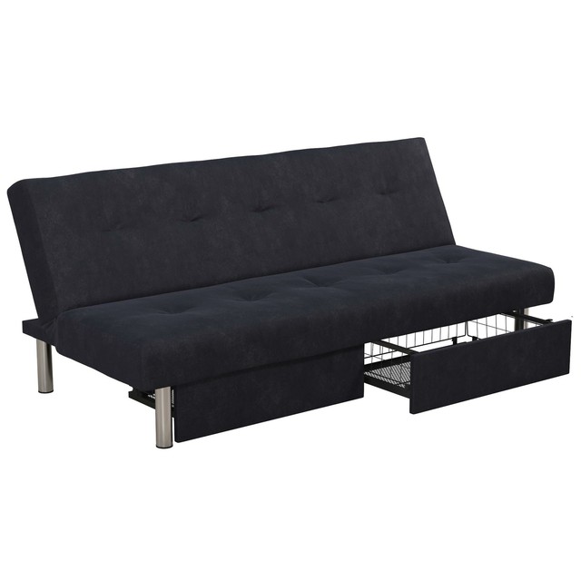 Convertible Futon Couch Sofa Bed Sleeper Microfiber Living Room