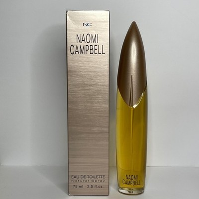 Naomi Campbell Eau de Toilette 75ml 2.5 fl oz Natural Spray Fragrance with Box