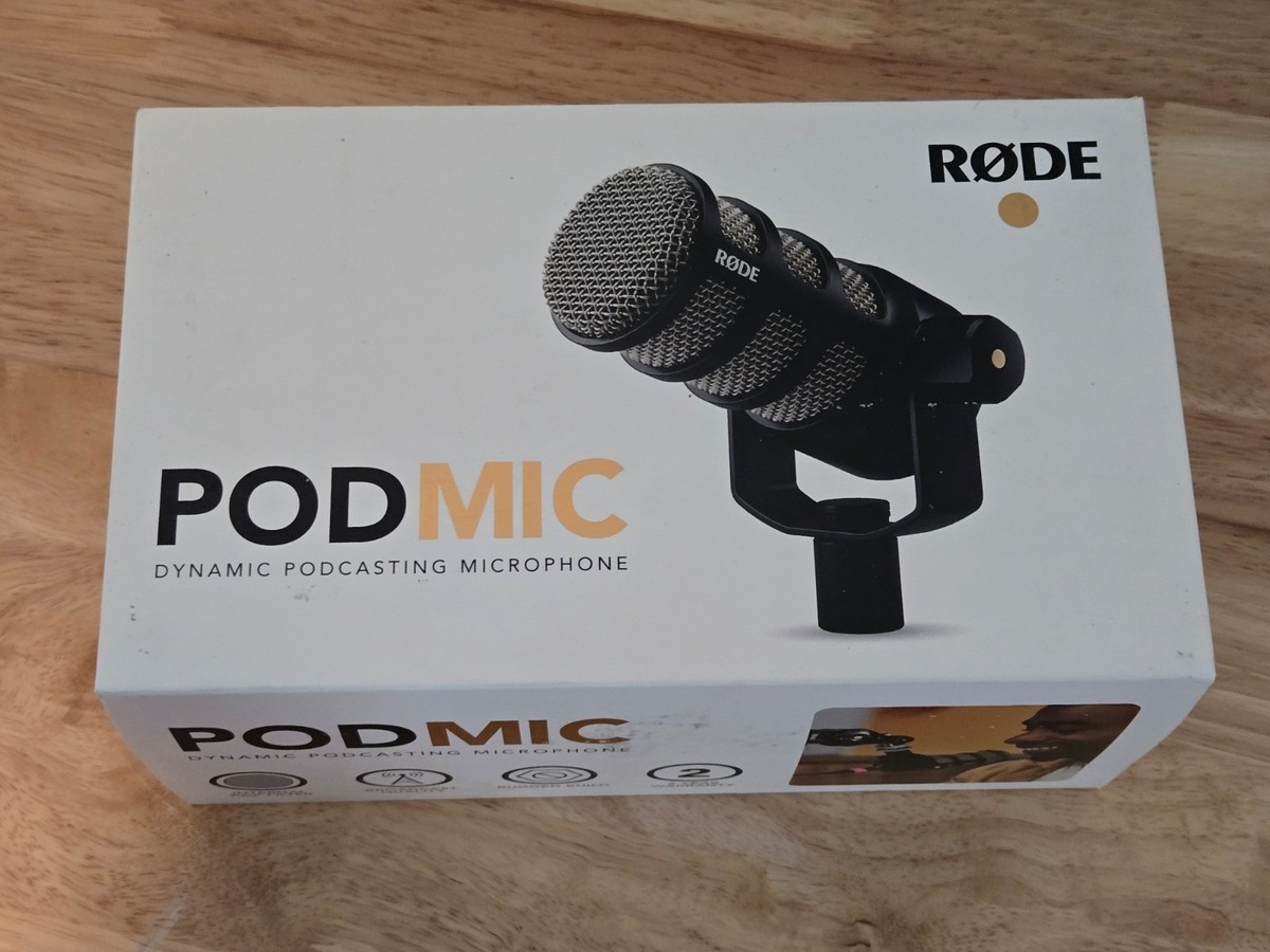 Rode PodMic Dynamic Podcasting Microphone for sale online | eBay