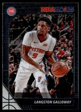 2019-20 Hoops Premium Stock Langston Galloway Detroit Pistons #56