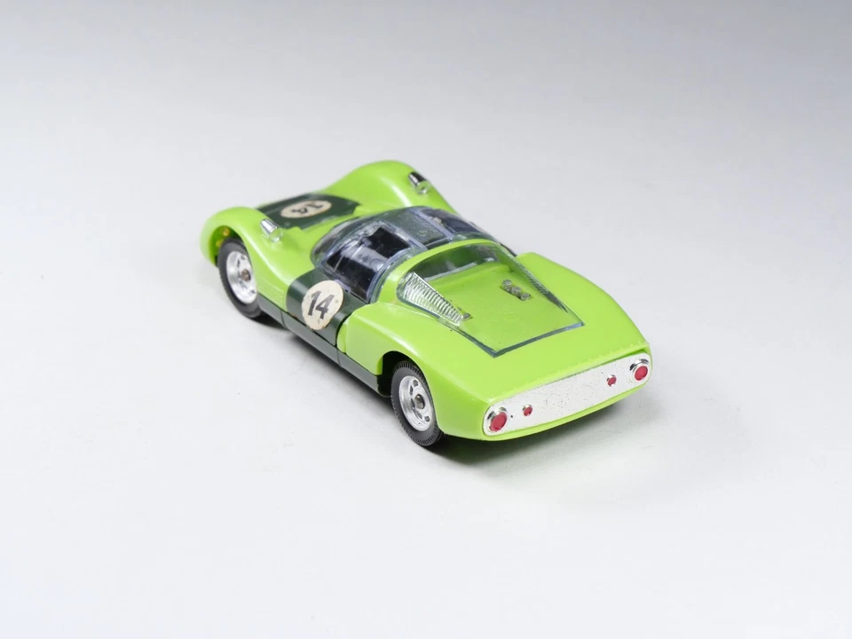 NOREV - SÉRIE LUXE / PLASTIGAM - 149 - Porsche Carrera 6 - Vert pomme - En boite - Photo 4/4