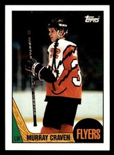 1987 Topps Hockey #22 Murray Craven Signed Autograph (no COA) *d2