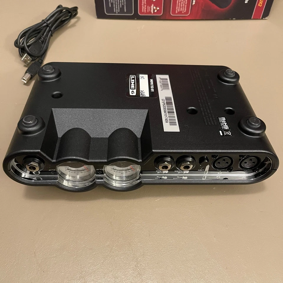 LINE 6 TonePort UX2 Line6 - Digital Recording USB Interface - Not Working - Image 4 of 4