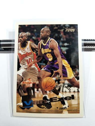 1994-95 Topps Nick Van Exel #163 Los Angeles Lakers - Picture 3 of 6