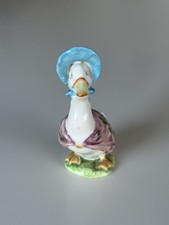 Beswick Beatrix Potter Figurine - JEMIMA PUDDLEDUCK - BP2a Gold oval backstamp 