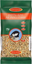 Johnston & Jeff 1kg Essential Blend for Spring & Summer Premium Wild Bird Food  13.43 per kilo