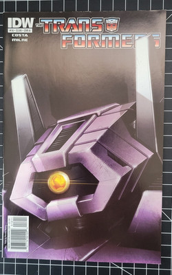 Transformers #18 (2011) In Great Condition Cover A - IDW - Shockwave Variant