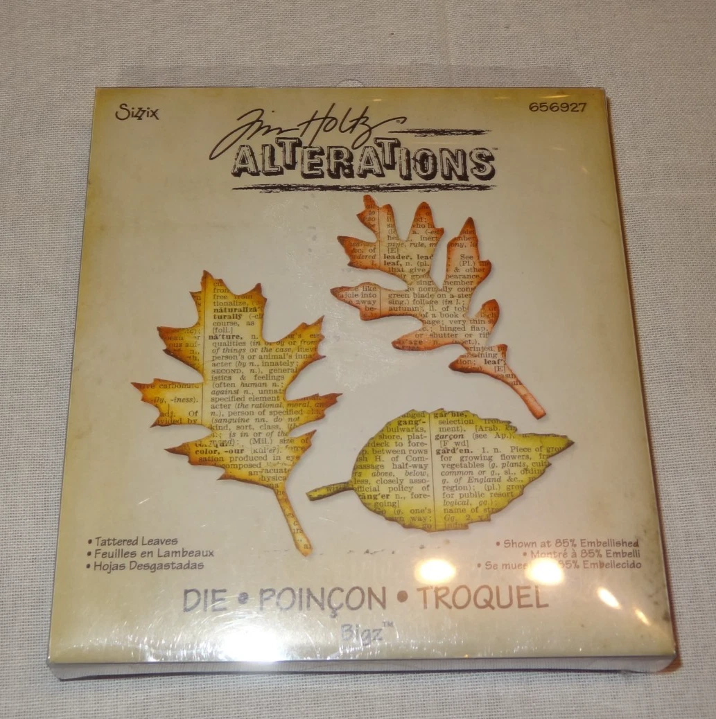 Tim Holtz Sizzix Bigz Dies for sale | eBay