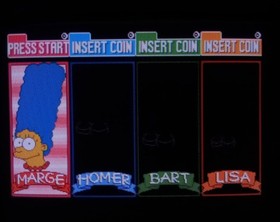 ~ The Simpsons 1991 Konami 4p Arcade PCB Jamma ~