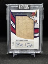 2022 Panini Immaculate Jumbo Bat Signatures Paul Goldschmidt #JBS-PG /15