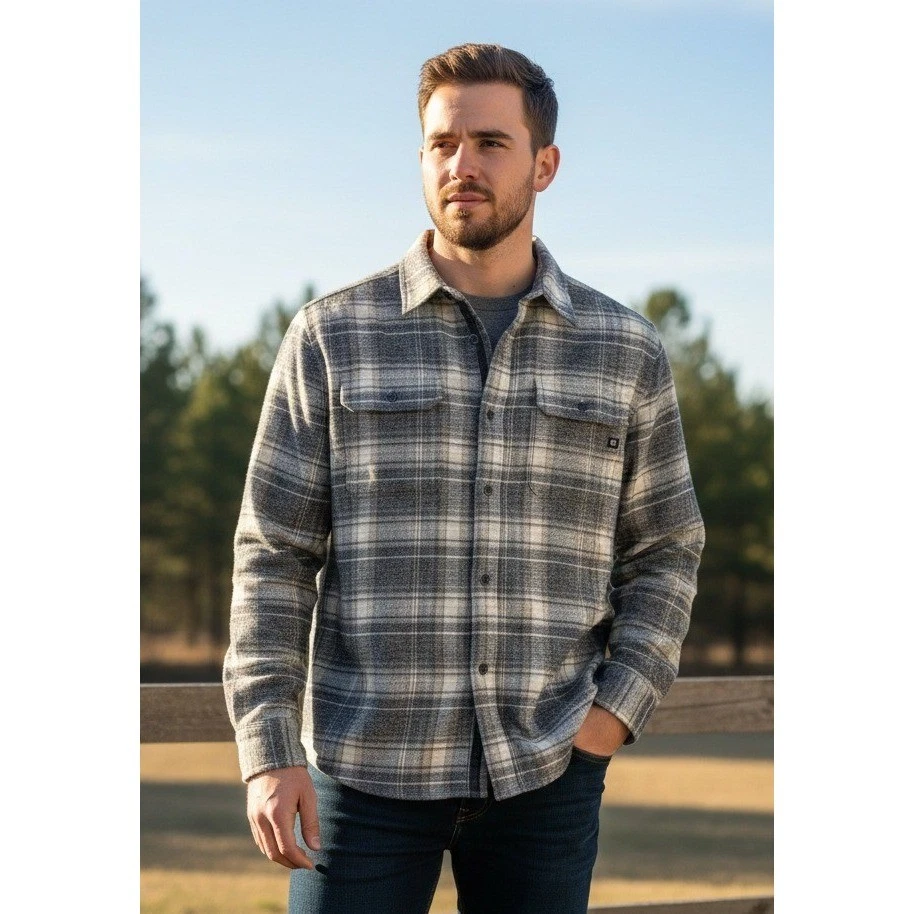 Marmot Men's Plaid Flannel Button Down Shirt Long Sleeve Size XL Outdoor Hiking