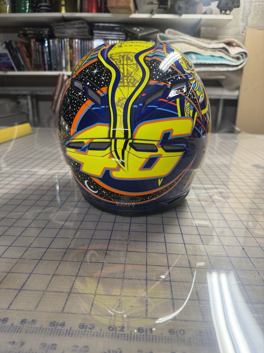 AGV Motorcycle Helmet Valentino Rossi Five Continents GP-Tech Size