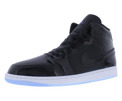 Nike Air Jordan 1 Mid Men's Shoes Black/Dark Concord-White DV1308-004 11.5