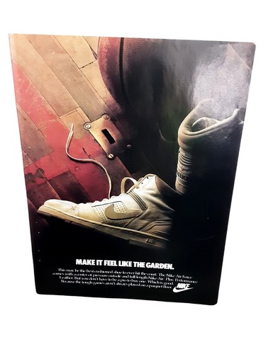 1986 Nike Air Force Basketball Shoes Vintage Print Ad Make It Feel Like Garden