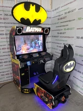 Batman by Raw Thrills COIN-OP Sit-Down Driving Arcade Video Game
