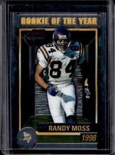 2000 Bowman Chrome Randy Moss Rookie of the Year #R8 Vikings