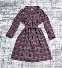 Vintage Pendleton Robe Plaid 100 Virgin Wool Belted USA Men s Size L