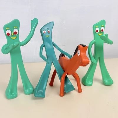 Gumby Cartoon & TV Character Action Figures 1980-1989 Time Period
