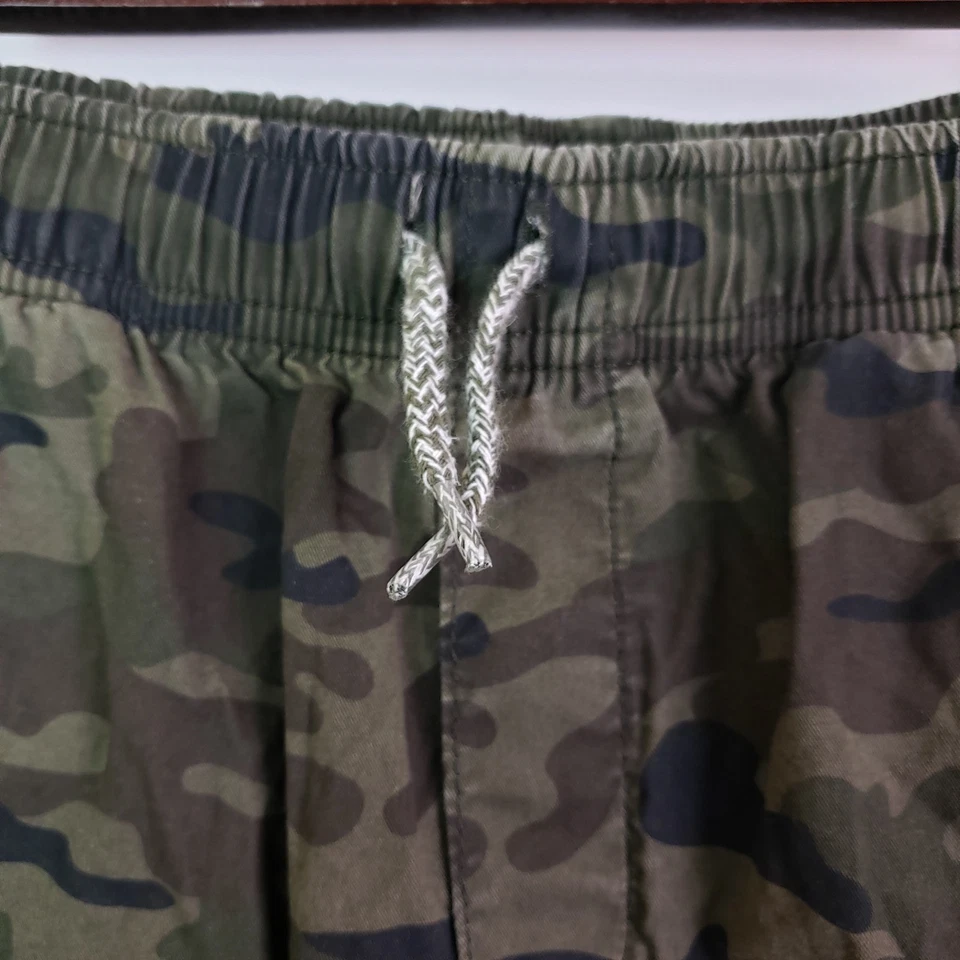 Pantalones de chándal informales con cordón camuflados verdes talla 12 Jumping Beans para niños Foto 4 de 4