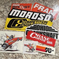 Lot of 21 Vintage Auto Parts Stickers Decals