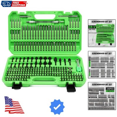 SWANLAKE 232-Piece Ultimate Screwdriver Bit Set, Cr-V Impact