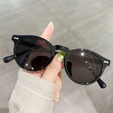 Round Polarized Sunglasses UV400 Vintage Retro Style Men Women Outdoor
