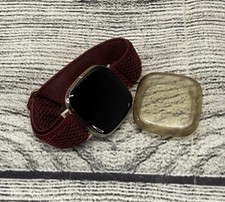 Fitbit Sense Fitness Smartwatch FB512 Soft Gold Watch Only Tested Works