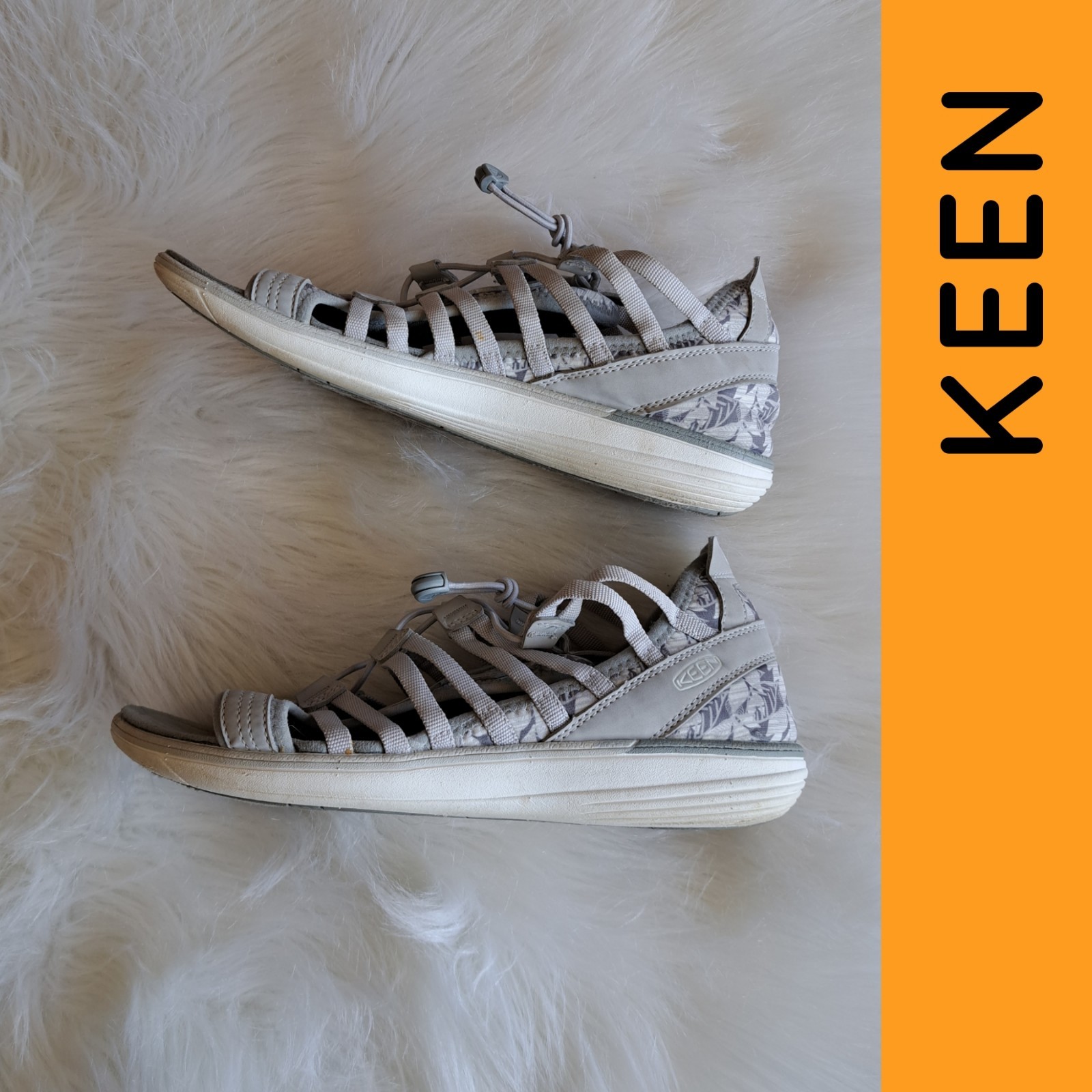 OFFERTA. Ballerine vegane grigie taglia 9 Keen $120